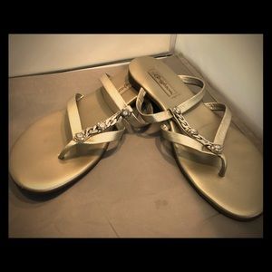 Brighton Gold Sandals